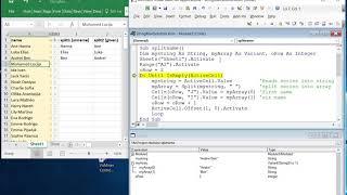 The VBA Split Function and Arrays