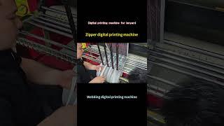 Webbing digital printing machine #webbing #zipping #lanyard #ribbon