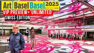 ART BASEL 2025 VIP PREVIEW 'UNLIMITED' OPENING + PERFORMANCES & MAIN SECTION PT. 1