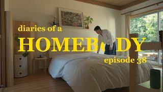 Homebody Diaries | cozy bedroom updates, decorating a loft apartment, a typical night at home