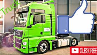 Best Green Truck MAN euro 6 