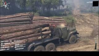 How to load logs in game Spintires