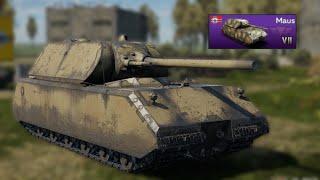 War Thunder Mobile | MAUS platoon gameplay in 2024