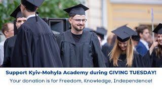 Support Kyiv-Mohyla Academy during GIVING TUESDAY!