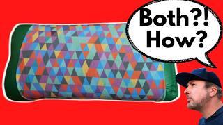 The Worlds Lightest AND Largest Camping Pillow!