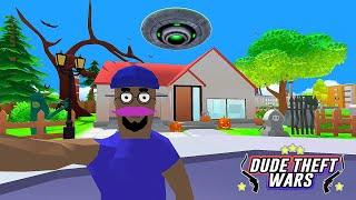 ОБНОВЛЕНИЕ! ГИГАНТСКОЕ НЛО И ХЭЛЛОУИН В СИМУЛЯТОР КРУТОГО ЧУВАКА! - Dude Theft Wars