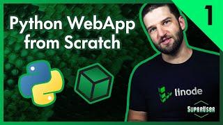 Python Web App From Scratch Series | Part 1-5 With Justin Mitchel