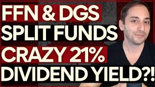 FFN & DGS: SPLIT Share Funds with CRAZY 21%+ Yield | Should you Invest?