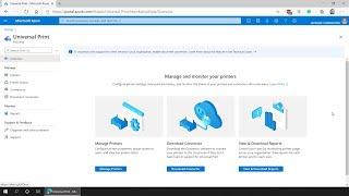 Learn how to use Universal Print to simplify the way you manage your printers in the Cloud