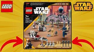 RECENZE ÚŽASNÉHO LEGO STAR WARS BATTLEPACKU 75372 CLONE TROOPER & BATTLE DROID BATTLE PACK CZ