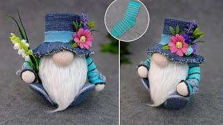 You don't know how to sew? Then this master class is for you   DIY Wonderful Gnome WITHOUT SEWING