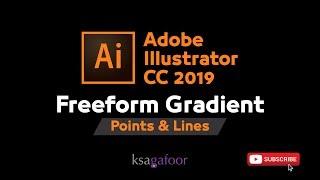 Freeform Gradients | Points & Lines | Tutorial | Adobe Illustrator CC 2019