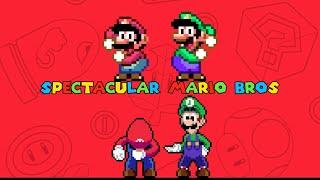 spectacular Mario Bros Mario Plush video intro