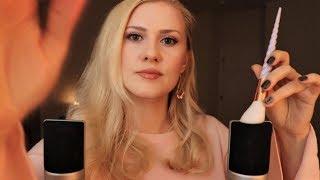  Triggering You Gently  ASMR ~ Whisper Ear-to-Ear ~ Brushing ~ Trigger Words English Russian