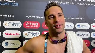 Chad le Clos Gives Candid Interview After Disappointing Showing in Budapest