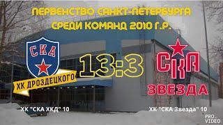 Обзор матча I ХК "СКА ХКД" 10 - ХК "СКА Звезда" 10 | 21.12.2024