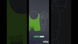 Happy frog in #stitch. #stitch #applearcade #applearcadegames #samplearcade #smplerkd #fyp