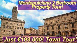  DIY Dream in Montepulciano: 2-Bedroom Ground Floor Apt for €199K! | Renovation Opportunity