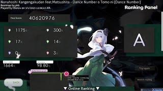 osu! | Dance Number o Tomo ni [Dance Number] 98.80% 1,664x