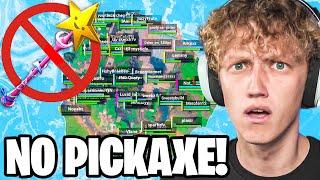 I BANNED PICKAXES from my Fortnite Tournament... (impossible)