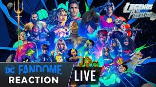 DC Fandome Live Reaction | Legends of Podcasting Live!