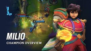 Milio Champion Overview | Gameplay - League of Legends: Wild Rift