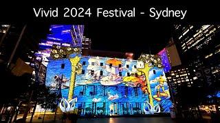 Vivid Festival 2024 Part 1 - Sydney #lightfestival