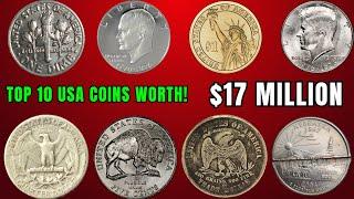 Retire! 10 Us Coins Worth Millions- You Won't Believe #1!