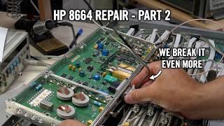 HP 8664A 3GHz Synthesized Signal Generator Repair - Part 2