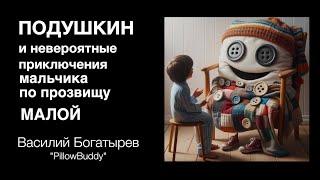 "Подушкин и невероятные приключения мальчика по прозвищу Малой" автор  В. Богатырев "PILLOW BUDDY"