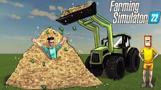 СОДА ПРОСИДЕЛ НА ФЕРМЕ 30 ЧАСОВ И СДЕЛАЛ НАС БОГАТЫМИ! FARMING SIMULATOR 22