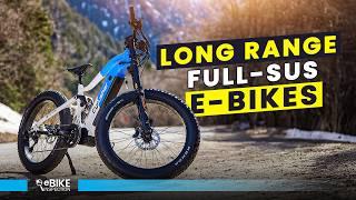 10 Long Range Full Suspension E-Bikes