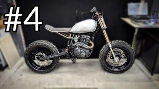 Custom Street Tracker из Shineray xy250gy-6c. Серия 4