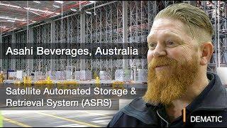 Asahi DC achieves 250% productivity boost with Dematic Automated Storage and Retrieval System (ASRS)