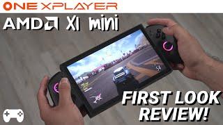 OneXPlayer X1 mini (AMD) & X1 first look review.