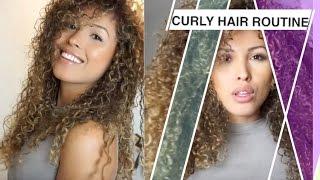 Curly Hair Routine! (Highly Requested!) | oxSPiFFYxo