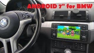 Магнитола для BMW Е46 Android DVD для BMW E46  Car Stereo Часть 1 Установка