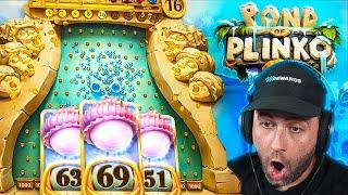 DROPPING 135 PEARLS on the *NEW* POND OF PLINKO!! SO MANY ENHANCERS!! (Bonus Buys)