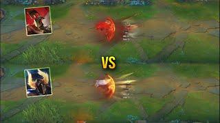 Chosen of the Wolf Pantheon vs Perseus Pantheon - Skin Comparison - League of Legends