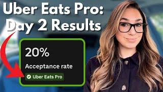 NEW Uber Eats Driver Pro Program (Day 2) – Did My Results Get Better or Worse?