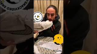 boy eat shoes challenge 