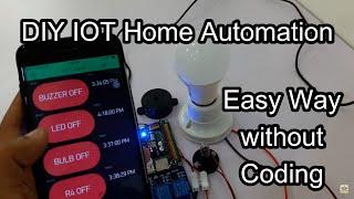 DIY IOT Smart Home Automation System Kit with Blynk | MA-01 - ESP8266 | Timer Control with Blynk