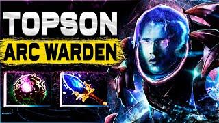 ГАЙД на ARC WARDEN от TOPSON | КАК ПОБЕЖДАТЬ НА АРК ВАРДЕНЕ В СОЛО | Патч 7.31d