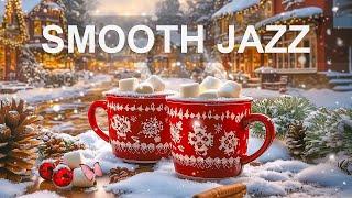 Smooth Jazz Coffee Music  Gentle November Jazz Music & Christmas Bossa Nova Piano for Holiday Vibes