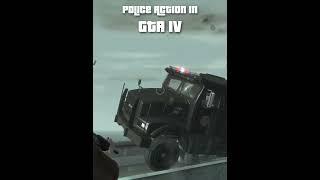 Police Action GTA IV with all weapons #gtaiv