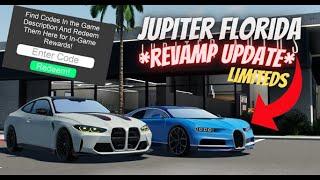 *NEW REVAMP UPDATE* CARS & CODES In Jupiter Florida