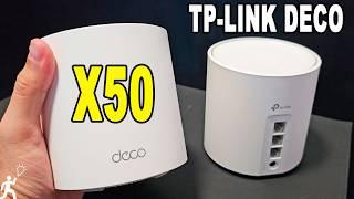 SMART HOME ROUTER - TP-LINK DECO X50 AX3000 WI-FI 6 MESH