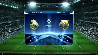 PES 2012 | Real Madrid vs Barcelona | UEFA Champions League - Full Match & Gameplay