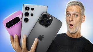 iPhone 16 Pro Max VS Galaxy S24 Ultra VS Pixel 9 Pro XL - LEQUEL EST LE MEILLEUR ?