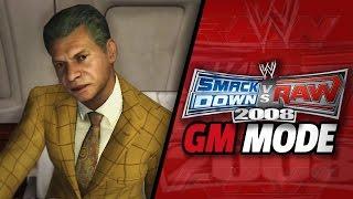 WWE Smackdown vs Raw 2008 - "RAW DRAFT!!" (GM Mode #1)